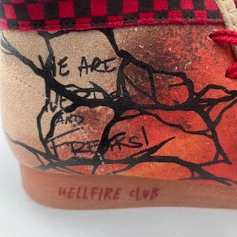 NEW Hellfire Club Shoes Mens Size 8.5 Clarks Walkable Strange Things D & D NWOB